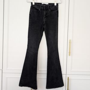 AYR Women's Black Flared  Bell Bottom Jeans Size 27